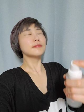 [시카앰플] 묘오한 고마진정할때 진정 스프레이 앰플 150ml — 5점을 준 리뷰어가 2021년 1월 올린 사용 사진