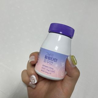 건강상점 그날의 힐링타민 포우먼 — 5점을 준 리뷰어가 2022년 9월 올린 사용 사진