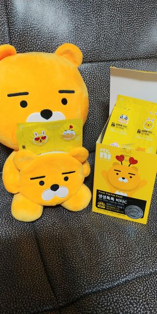 일동제약 마이니 마이니 생생톡톡비타C — 5점을 준 리뷰어가 2021년 2월 올린 사용 사진