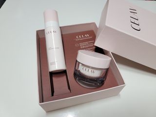 프리마인 바르기만 하면 철벽 스킨케어+24시간 마스크팩 효과. 셀라브 리제너레이팅 시스템 부스터+크림 세트 — 5점을 준 리뷰어가 2023년 7월 올린 사용 사진
