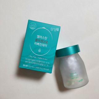 체인미 엘라스틴 콜라겐으로 이뻐진데이 500mg x 30정 — 4점을 준 리뷰어가 2021년 12월 올린 사용 사진