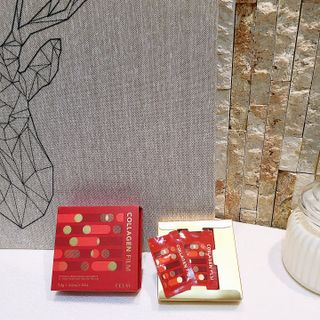 프리마인 귀족의 콜라겐, 92배 흡수율. 럭셔리 프리미엄 셀라브 콜라겐필름 30매 — 5점을 준 리뷰어가 2021년 10월 올린 사용 사진