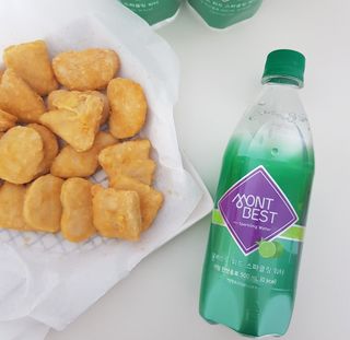 몽베스트 Montbest with Sparkling water Lime20병 — 5점을 준 리뷰어가 2021년 10월 올린 사용 사진
