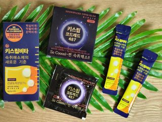 [키스립] 근복적인 숙취원인 해결 숙취해소제 키스립 코드레드487 2팩 & 뉴키스립비타 1box  set — 4점을 준 리뷰어가 2022년 3월 올린 사용 사진