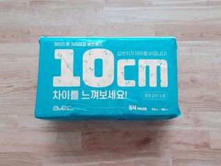 아베크 펫 와이드 프리미엄 중형 애견 강아지 배변 패드 54매 1팩 45g — 5점을 준 리뷰어가 2021년 7월 올린 사용 사진