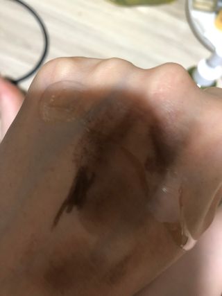 스킨큐어 산다화 순한 클렌징 동백 오일 200ml — 5점을 준 리뷰어가 2023년 8월 올린 사용 사진