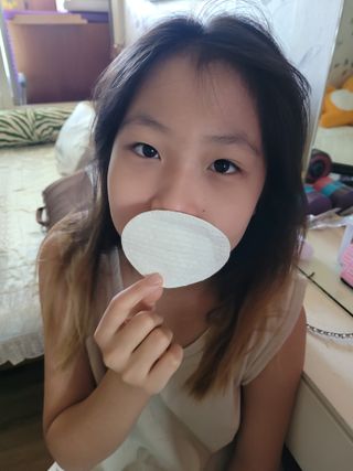 디어엘로디 무표백 021패드  12개세트 — 5점을 준 리뷰어가 2022년 9월 올린 사용 사진
