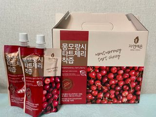 자연에온 몽모랑시 타트체리 착즙 100mL 10개입 2BOX — 5점을 준 리뷰어가 2021년 1월 올린 사용 사진