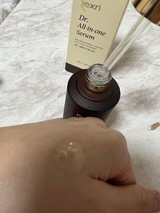 렉스리 닥터 올인원 세럼 Rexri Dr.All-in-one Serum — 5점을 준 리뷰어가 2021년 11월 올린 사용 사진
