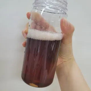클린24시간 1BOX(5포) + 전용보틀(500ml) — 5점을 준 리뷰어가 2022년 7월 올린 사용 사진