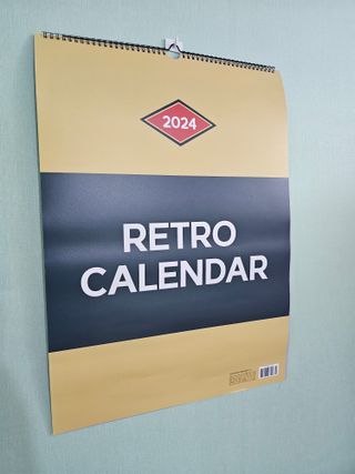 리훈 2024년 레트로 달력 벽달력 + 탁상달력 — 5점을 준 리뷰어가 2023년 9월 올린 사용 사진
