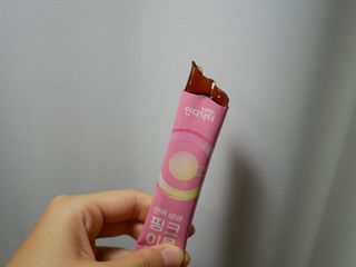 [인디닥터] 면역 생생 핑크 이뮨 젤리 — 5점을 준 리뷰어가 2022년 6월 올린 사용 사진