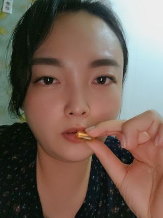 서울약사신협 Finepick_오메가365_1020mg x 365캡슐 — 4점을 준 리뷰어가 2021년 4월 올린 사용 사진