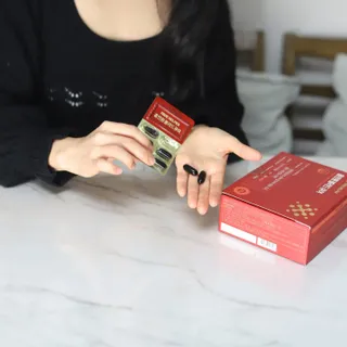 트루헬퍼 홀인원 블러드큐어 혈행+혈압+콜레스테롤 한번에 1박스 1개월 — 5점을 준 리뷰어가 2023년 2월 올린 사용 사진