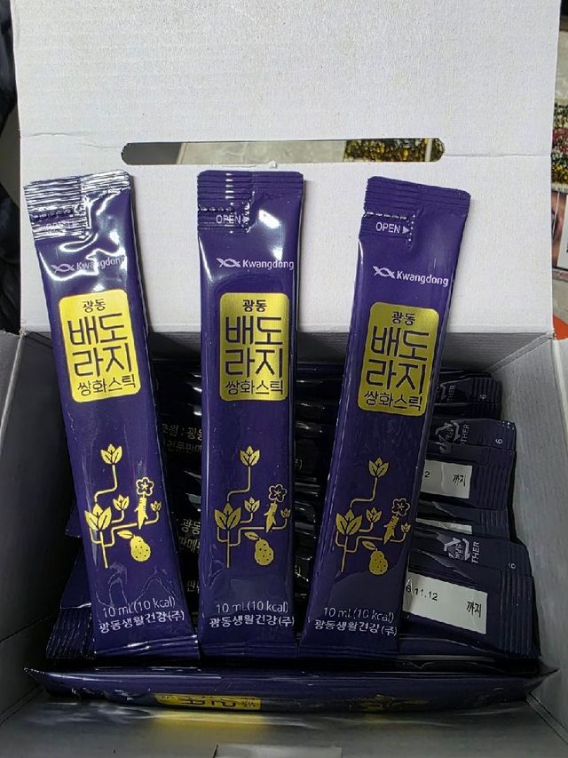 프리 [광동] 배도라지 쌍화스틱 10mL x 100포 리뷰 사진