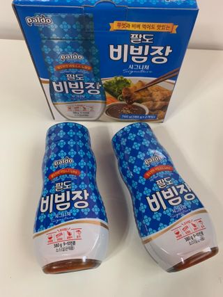 팔도비빔장 시그니처 380g 2개 — 4.5점을 준 리뷰어가 2022년 1월 올린 사용 사진
