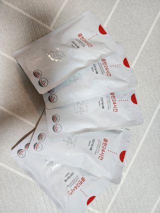 클린24시간 1BOX(5포) + 전용보틀(500ml) — 5점을 준 리뷰어가 2022년 10월 올린 사용 사진