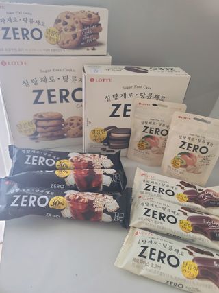 ZERO (초콜릿 칩 쿠키, 카카오 케이크, 후르츠 젤리, 아이스 콜라, 아이스 초코바) — 5점을 준 리뷰어가 2022년 6월 올린 사용 사진