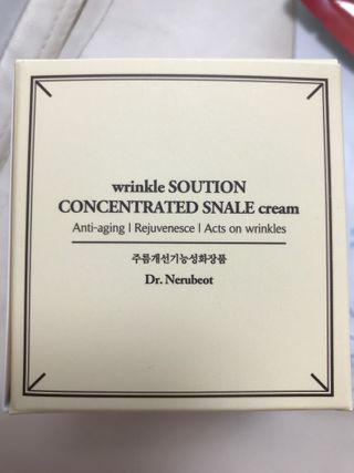 Dr.느루벗 느루벗 링클 솔루션 콘센트레이트 스네일 탄력 달팽이 크림 80g — 4.5점을 준 리뷰어가 2021년 2월 올린 사용 사진