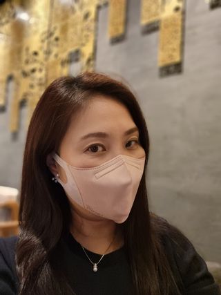 끌린에르 스포츠 귀편한 새부리형 마스크 (뉴컬러포함) — 5점을 준 리뷰어가 2022년 5월 올린 사용 사진
