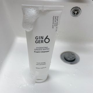 GINGER6 하이드레이팅 진저 워터 폼클렌징 — 3점을 준 리뷰어가 2021년 10월 올린 사용 사진
