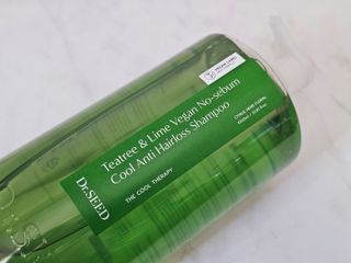 닥터시드 티트리 앤 라임 비건 지성케어 쿨 탈모 샴푸 (1000ml) — 5점을 준 리뷰어가 2023년 12월 올린 사용 사진