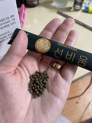 [뉴트릴렉스] 선비움 첨가물 없는 착한 차전자피 식이섬유  2박스 — 5점을 준 리뷰어가 2021년 8월 올린 사용 사진