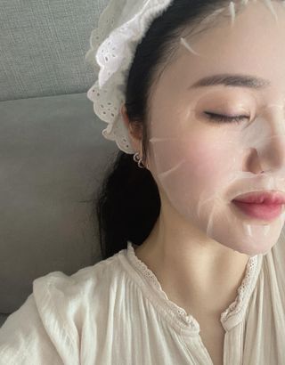 세뚜아(Cettua) [세뚜아] 포어 클리어링 마스크 Cettua Pore Clearing facial mask 5매 — 5점을 준 리뷰어가 2024년 3월 올린 사용 사진