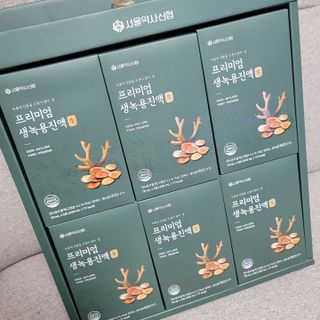 서울약사신협 약사신협_생녹용 진액_70ml x 30포 — 5점을 준 리뷰어가 2021년 7월 올린 사용 사진