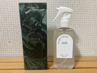 디어포레스트 숲속의 하루 패브릭미스트 (섬유향수/ 룸스프레이) 200ml — 3점을 준 리뷰어가 2022년 7월 올린 사용 사진