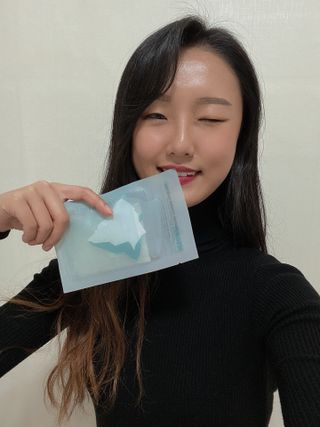 에이스노 레스큐 이미디에이트 수딩 시트마스크 — 4점을 준 리뷰어가 2021년 12월 올린 사용 사진