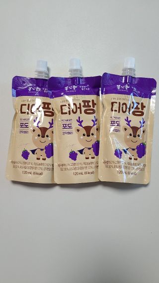 [몸엔용] 우리 아이 건강간식, 달콤한 녹용곤약젤리 디어팡 4종 — 5점을 준 리뷰어가 2022년 4월 올린 사용 사진