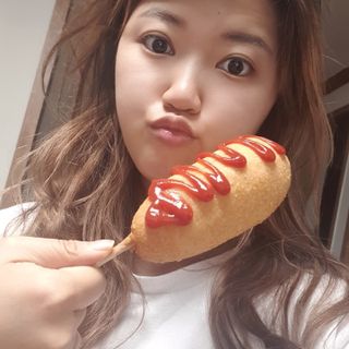 오마뎅 한우핫도그 — 5점을 준 리뷰어가 2021년 6월 올린 사용 사진