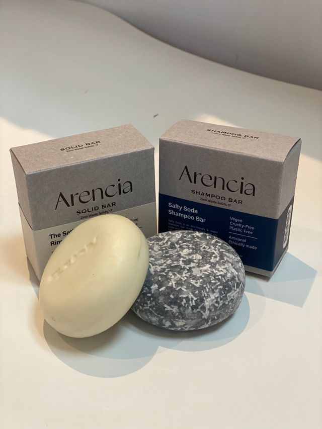 Arencia 아렌시아 솔티소다 샴푸바, 더 새틴 린스바 세트 리뷰 사진