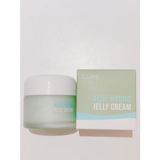 김정문알로에 큐어 큐어 알로에 리프레쉬 젤리 세럼, 큐어 알로에 하이드로 젤리 크림 — 5점을 준 리뷰어가 2021년 2월 올린 사용 사진