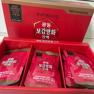 광동생활건강 [광동]진하고 깊은 풍미, 광동 보감쌍화진액 100mL * 18포 — 5점을 준 리뷰어가 2024년 7월 올린 사용 사진