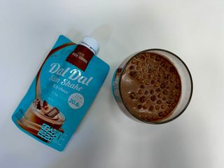달달슬림쉐이크 [블로그]달달슬림 맛있는 단백질 쉐이크 파우치 다이어트 식사대용 프로틴 파우더 보충제 — 5점을 준 리뷰어가 2025년 9월 올린 사용 사진