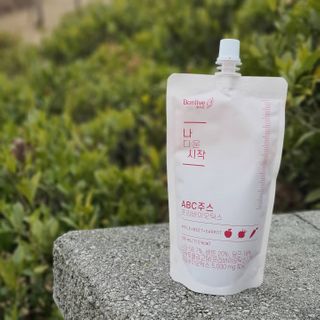 12월 15일 출시, 건강기능식품 브랜드 본리브 나 다운 시작 제품 3종 — 5점을 준 리뷰어가 2020년 12월 올린 사용 사진