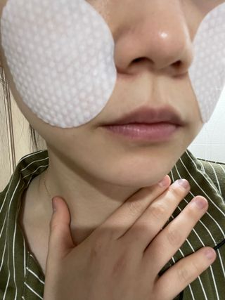 팜스테이 티트리 바이옴 카밍 토너 패드 — 3.5점을 준 리뷰어가 2022년 12월 올린 사용 사진