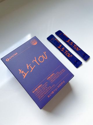 [푸름웰니스] 아포텍 효소 YOU 1개월3g 30포 — 5점을 준 리뷰어가 2021년 10월 올린 사용 사진