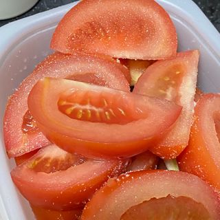 레드닥터 완숙토마토 + 통째로 동결건조한 대추방울토마토 — 5점을 준 리뷰어가 2022년 12월 올린 사용 사진