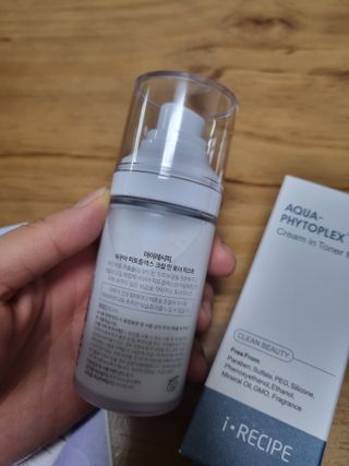 아이레시피 아쿠아피토플렉스 크림 인 토너 미스트 60ml — 5점을 준 리뷰어가 2022년 12월 올린 사용 사진