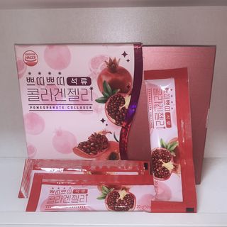 헬스업_쁘띠쁘띠석류콜라겐젤리_20g x 14포 — 4점을 준 리뷰어가 2021년 3월 올린 사용 사진