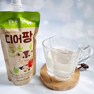 [몸엔용] 우리 아이 건강간식, 달콤한 녹용곤약젤리 디어팡 4종 — 5점을 준 리뷰어가 2021년 8월 올린 사용 사진