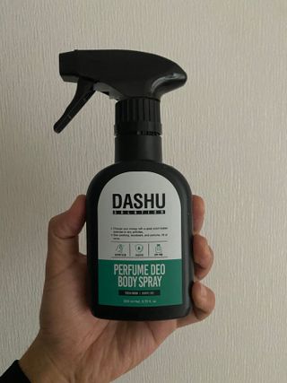 다슈코리아 다슈 솔루션 퍼퓸 데오 바디스프레이 프레쉬 그린 200ml — 4.5점을 준 리뷰어가 2021년 5월 올린 사용 사진