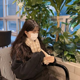 노르딕아일랜드 머플러 아이슬란드 체크 — 5점을 준 리뷰어가 2021년 11월 올린 사용 사진