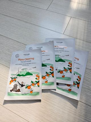 세뚜아(Cettua) 나우[세뚜아] 포레스트 수딩 마스크 Cettual Forest  Soothing Mask 4매 — 4점을 준 리뷰어가 2024년 1월 올린 사용 사진