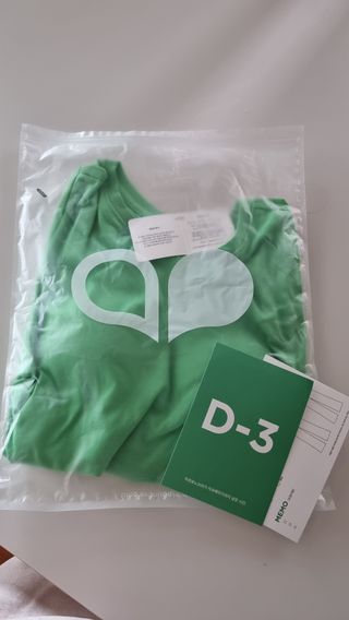아르보노브라 아르보노 10color 데일리 반팔 노브라티 — 4점을 준 리뷰어가 2022년 5월 올린 사용 사진