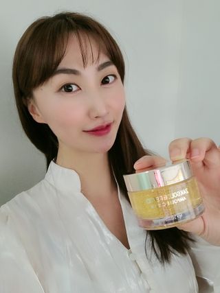 아이앤립 / EYENLIP 아이앤립 24K 골드 N 펩타이드 앰플 크림 — 4점을 준 리뷰어가 2021년 4월 올린 사용 사진