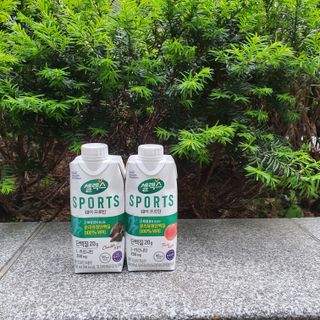 셀렉스스포츠 셀렉스 스포츠 웨이 프로틴 복숭아_ 330ml x 12팩 — 5점을 준 리뷰어가 2021년 4월 올린 사용 사진